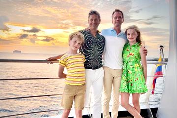 Neil Patrick Harris and family on cruises expedition in Ecuador