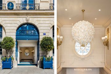 Inside the new Ritz Paris Club & Spa, elegant interiors