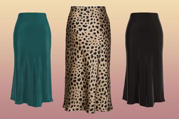 Satin skirt One-Off Sale tout