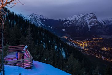 Banff Gondola Nightrise