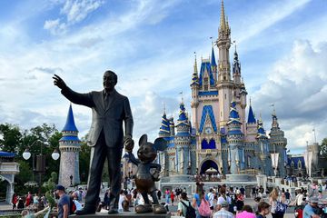 Disney World Magic Kingdom Statue 