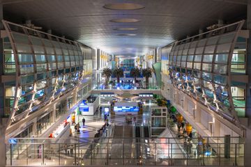 UAE, Dubai, Dubai International Airport, interior