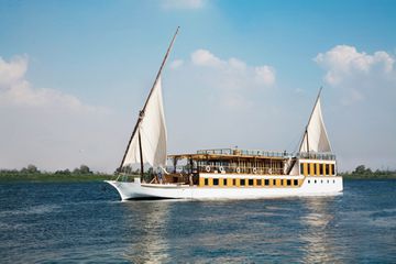 The Zein Nile Chateau sailing on the Nile