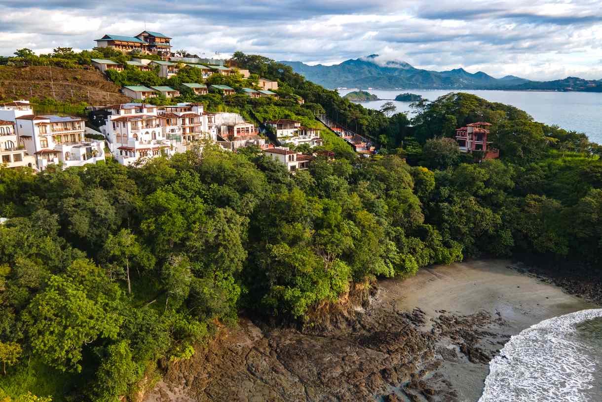 Las Catalinas is located in Guanacaste, Costa Rica. Las Catalinas is a car-free European style resort.