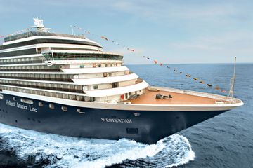 The ms Westerdam from Holland America Line