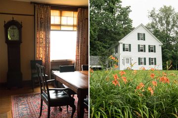 Two restored historic houses in Vermont