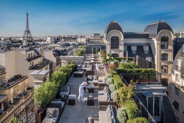Rooftop at Peninsula Paris