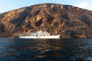 Quasar Expeditions Grace yacht, in the Galapagos