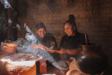 A cooking class at the Wild Terrains hotel