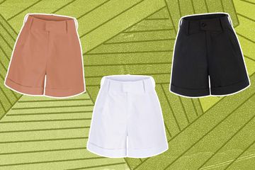 Meghan Markle linen shorts Tout
